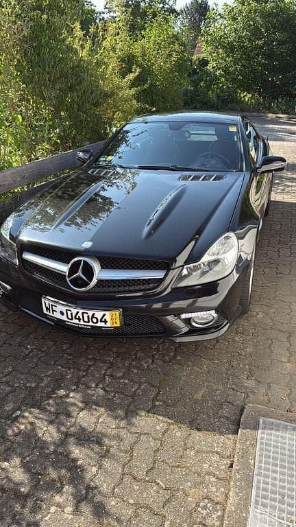 Schwarz Gebraucht 2008 Mercedes SL500 Cabrio | 17.990 € (Superpreis) - Bild 1/4
