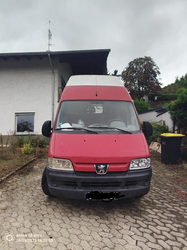 Rot Gebraucht 2005 Peugeot Boxer Van | 2.100 € (Superpreis) - Bild 1/4