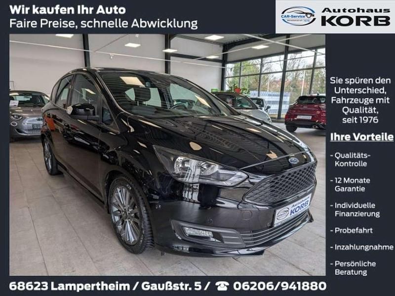 Schwarz Gebraucht 2018 Ford C-MAX Sport Van / Kleinbus | 10.550 € (Etwas zu teuer) - Bild 1/4