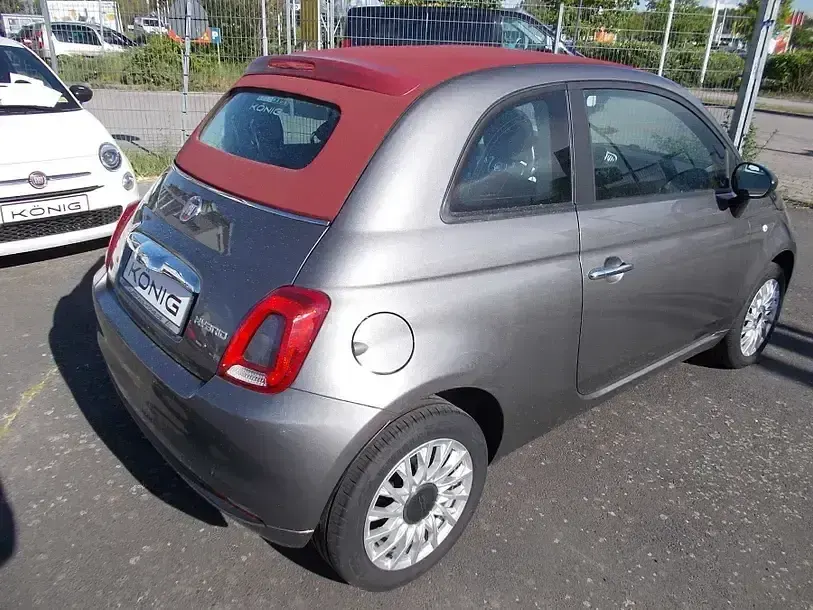 Gebraucht Fiat 500C 69 PS (50 kW) 2023 Vesuvio schwarz metallic Cabrio