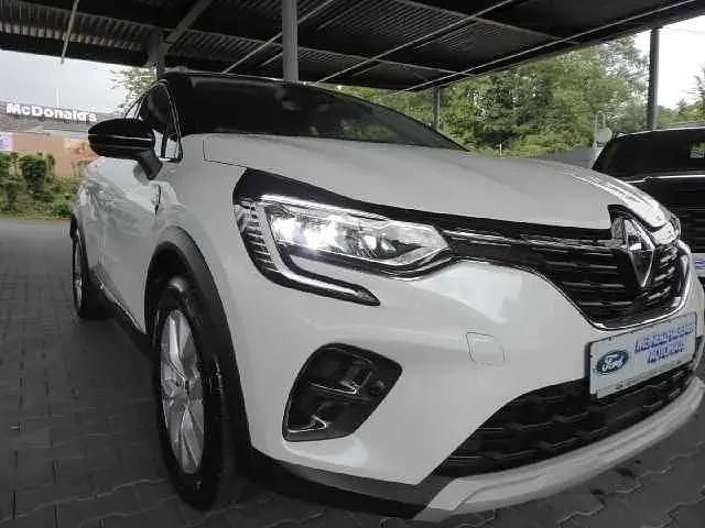 Weiss qnc+schwarz gne (metallic) Gebraucht 2020 Renault Captur Intens SUV | 14.890 € (Fairer Preis) - Bild 1/3