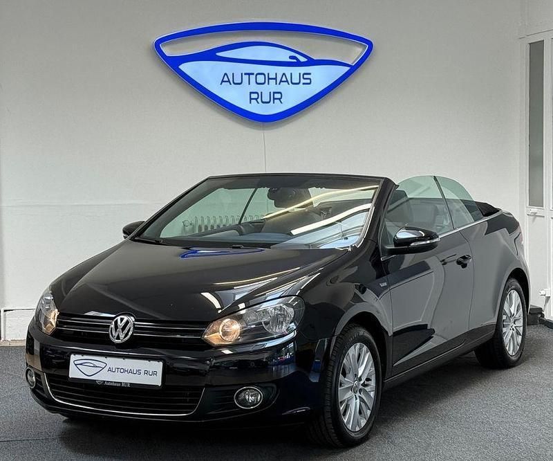 Schwarz Gebraucht 2014 VW Golf Cabriolet Life Cabrio | 7.990 € (Guter Preis) - Bild 1/4