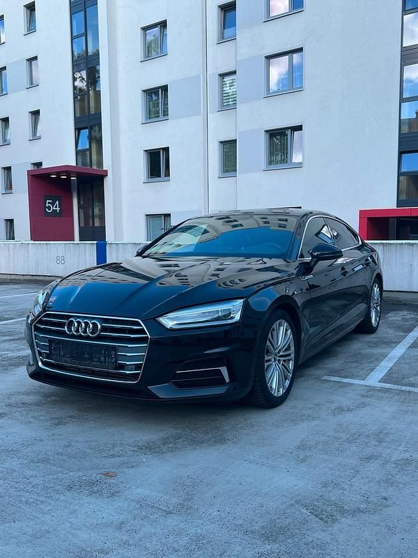 Schwarz Gebraucht 2018 Audi A5 S-Line Coupé | 22.000 € (Superpreis) - Bild 1/4