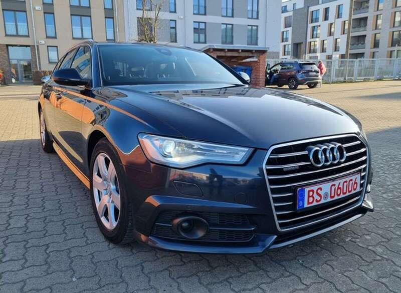 Blau Gebraucht 2017 Audi A6 S-Line Kombi | 15.898 € (Fairer Preis) - Bild 1/4