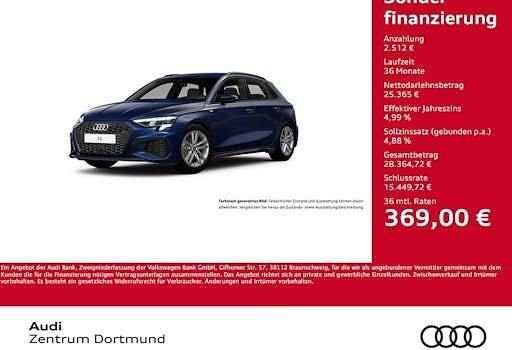 Gebraucht Audi A3 S-Line 150 PS (110 kW) 2022 Blau Limousine
