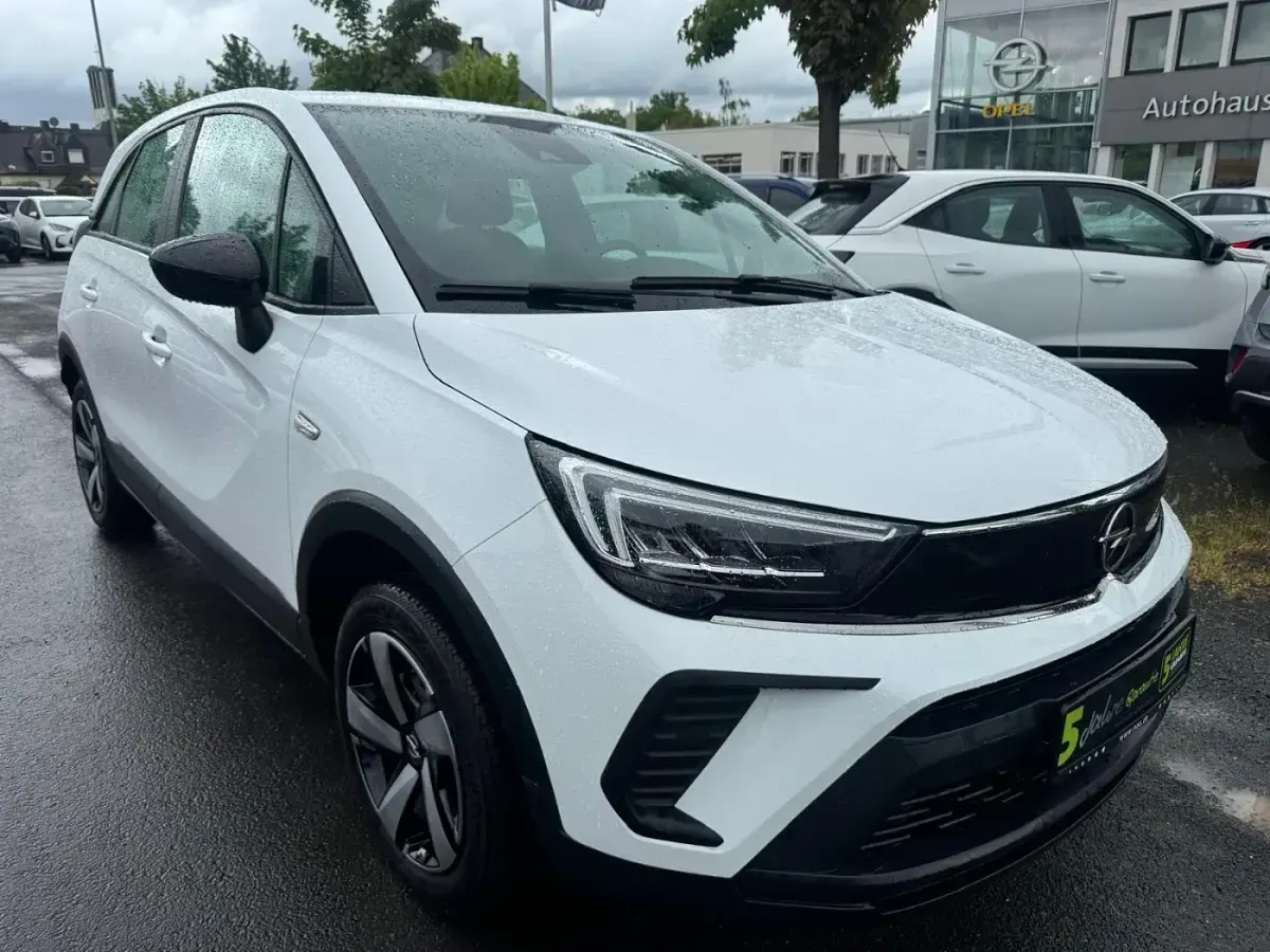 Gebraucht Opel Crossland Enjoy 110 PS (80 kW) 2023 Jade weiß SUV