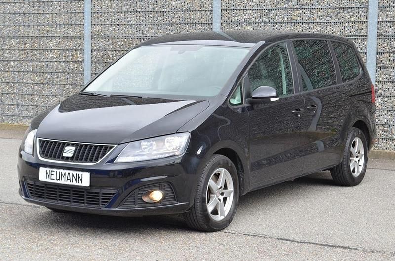 Gebraucht Seat Alhambra Reference 116 PS (85 kW) 2013 Schwarz Van / Kleinbus