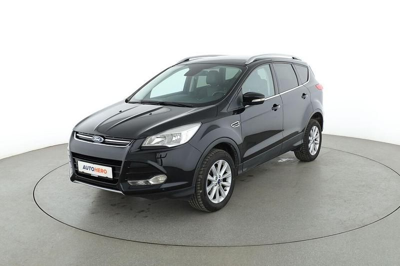 Schwarz Gebraucht 2016 Ford Kuga Titanium SUV | 12.510 € (Etwas zu teuer) - Bild 1/3