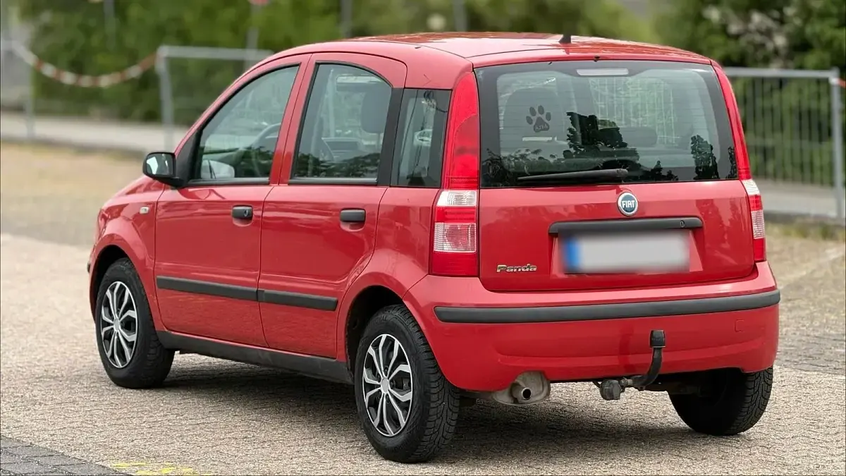 Gebraucht Fiat Panda 65 PS (47 kW) 2007 Rot Kleinwagen