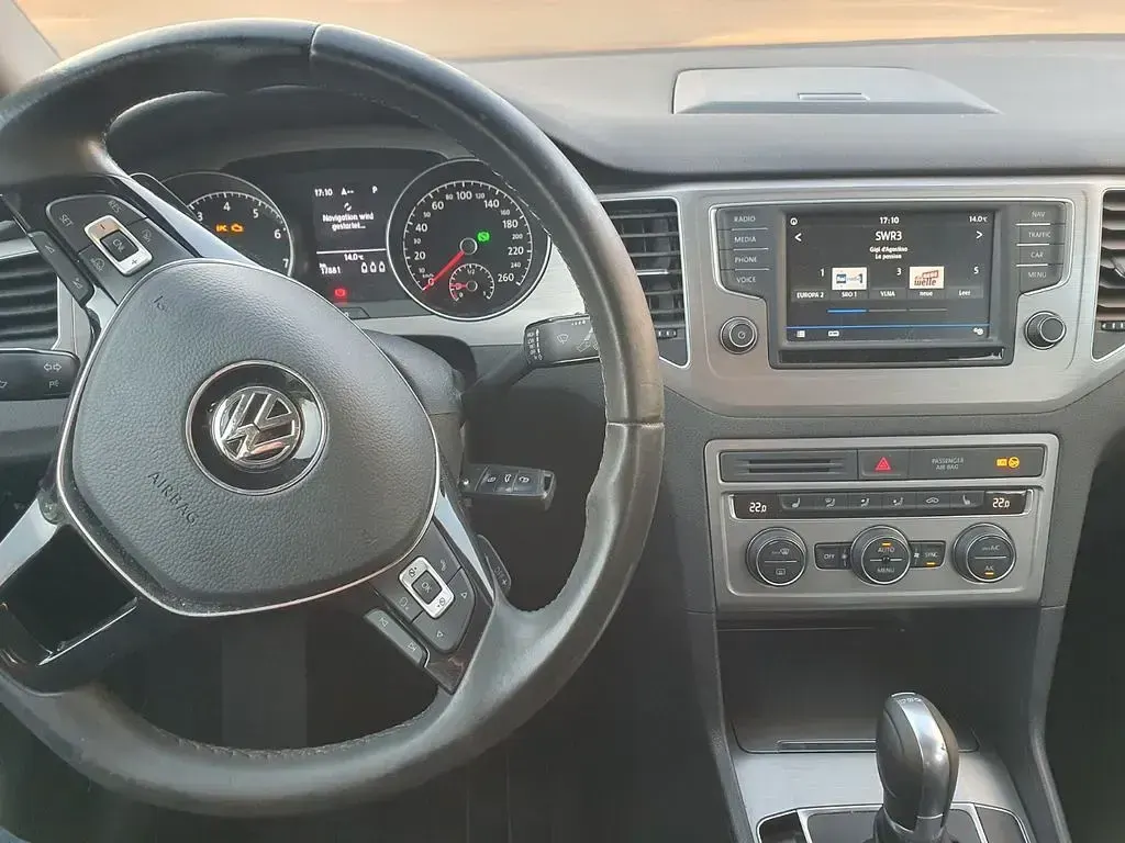 Gebraucht VW Golf Sportsvan 125 PS (91 kW) 2018 Schwarz Van / Kleinbus