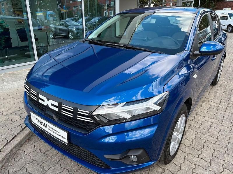 Blau Gebraucht 2024 Dacia Sandero Expression Kleinwagen | 14.300 € (Superpreis) - Bild 1/4