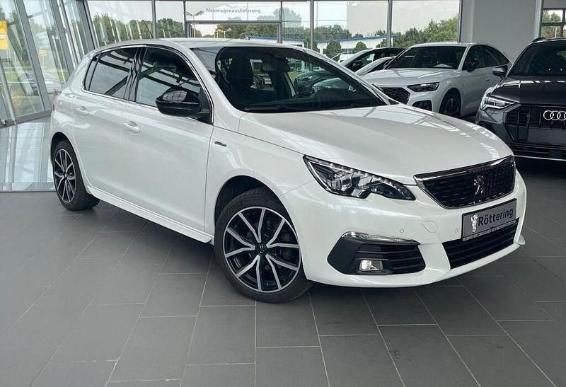 Weiß metallic Gebraucht 2018 Peugeot 308 GT-line | 13.580 € (Etwas zu teuer) - Bild 1/4