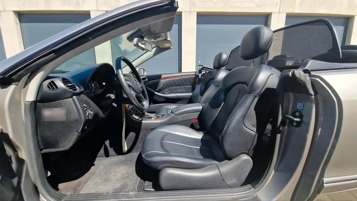 Gebraucht Mercedes CLK200 183 PS (134 kW) 2007 Grau Cabrio
