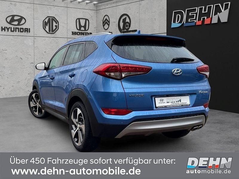 Gebraucht Hyundai Tucson Advantage 177 PS (130 kW) 2018 Blau SUV