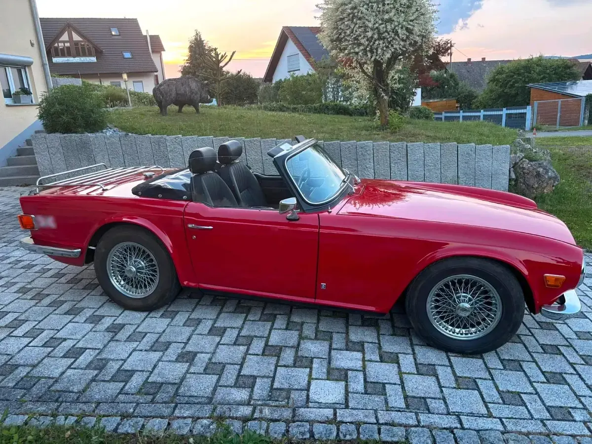 Gebraucht Triumph TR6 106 PS (77 kW) 1971 Rot Cabrio