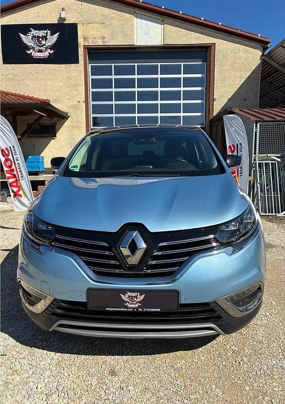 Gebraucht Renault Espace 160 PS (117 kW) 2016 Blau Van / Kleinbus