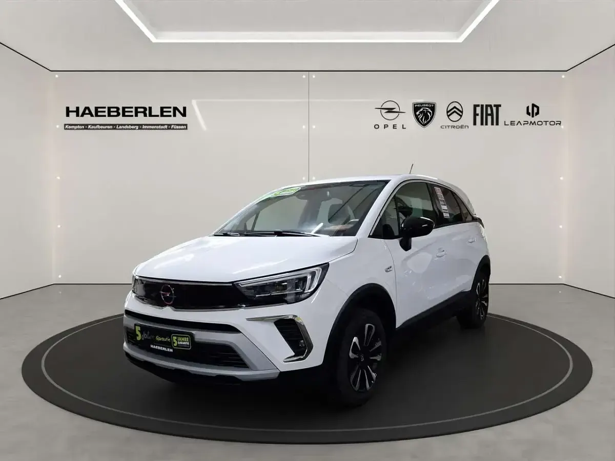 Gebraucht Opel Crossland Enjoy 131 PS (96 kW) 2024 Lack weiss banquise/typ aussenverkleidun (metallic) SUV