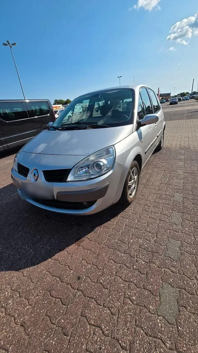 Gebraucht Renault Scénic II 113 PS (83 kW) 2006 Silber Van / Kleinbus
