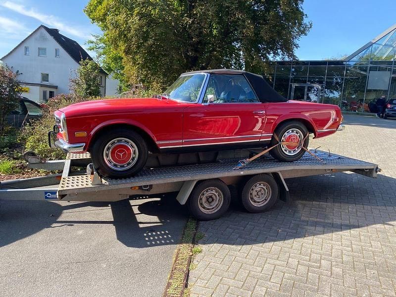 Gebraucht Mercedes SL280 170 PS (125 kW) 1970 Rot Cabrio