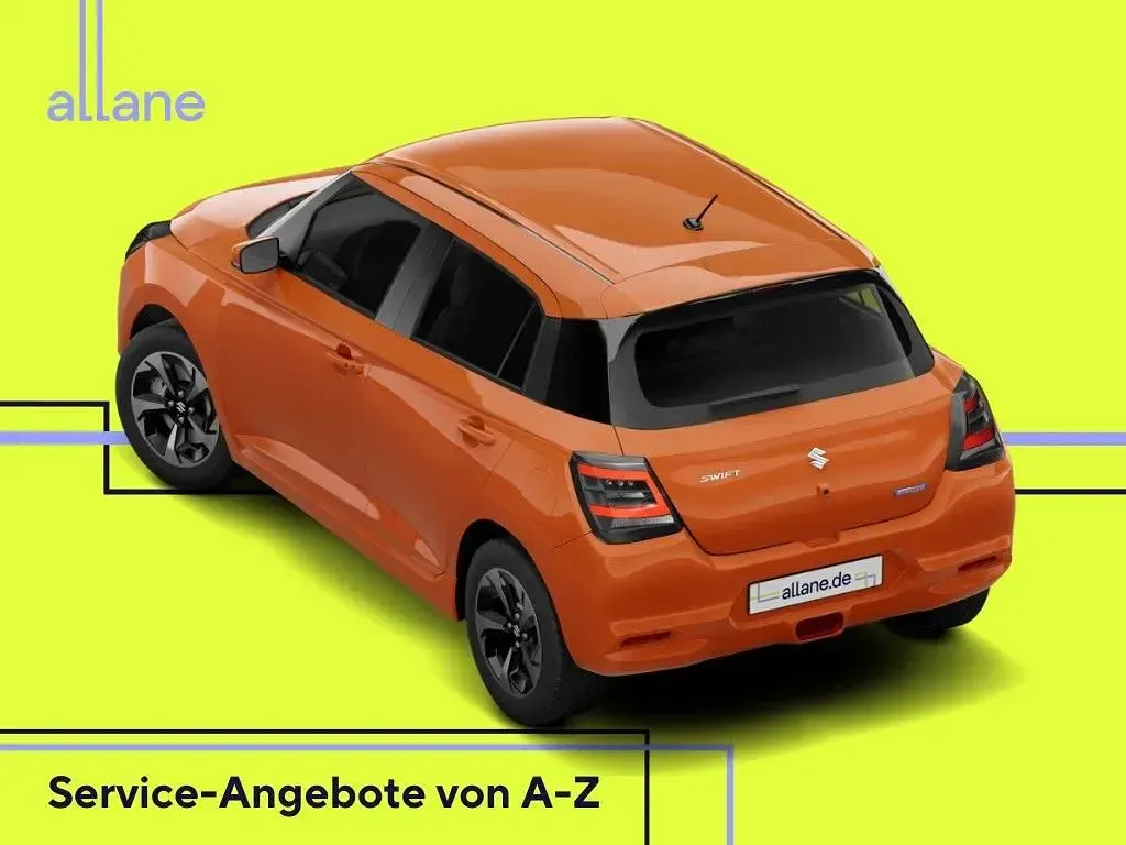 Neu Suzuki Swift Club 83 PS (61 kW) 2026 Orange Kleinwagen