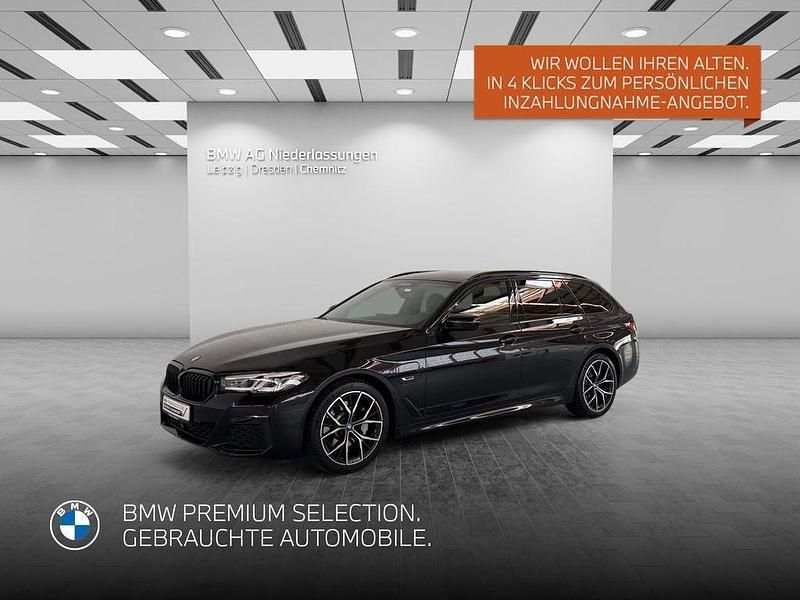 Schwarz Gebraucht 2023 BMW 530e M Sport Kombi | 41.511 € (Teuer) - Bild 1/4