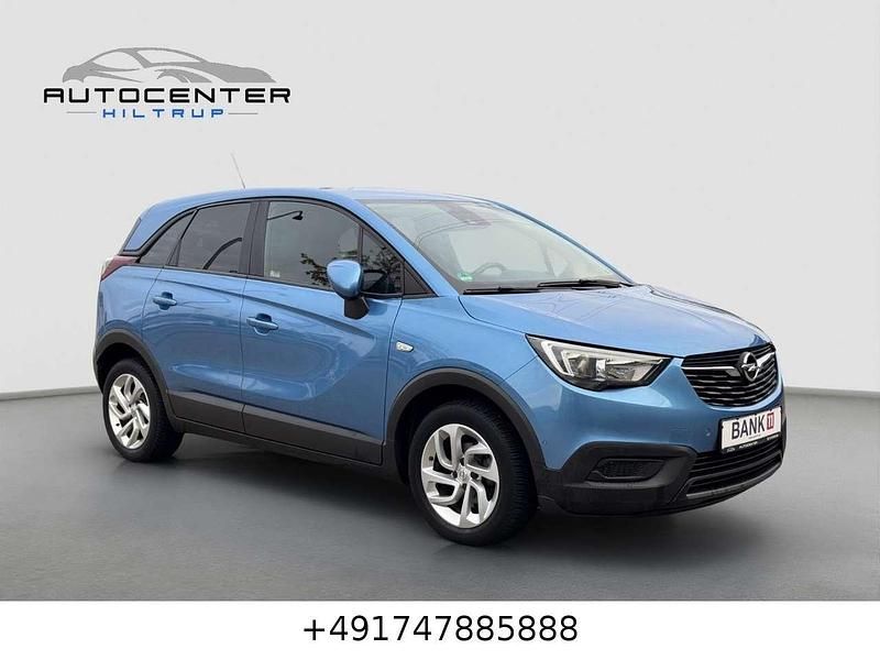 Gebraucht Opel Crossland X 102 PS (75 kW) 2019 Arktisblau/true blue SUV