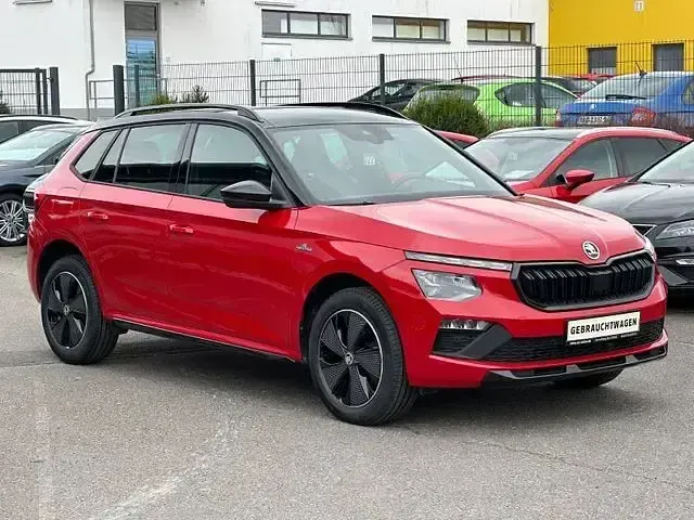 Gebraucht Skoda Kamiq Monte Carlo 150 PS (110 kW) 2025 Velvetrot metallic (metallic) SUV