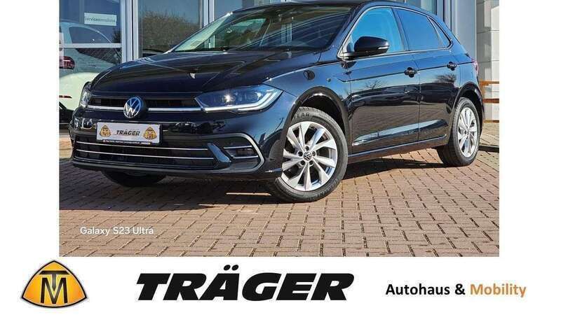 Schwarz Gebraucht 2023 VW Polo Style Kleinwagen | 19.900 € (Fairer Preis) - Bild 1/4