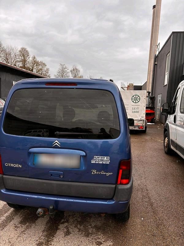 Gebraucht Citroën Berlingo 110 PS (80 kW) 2002 Blau Van / Kleinbus