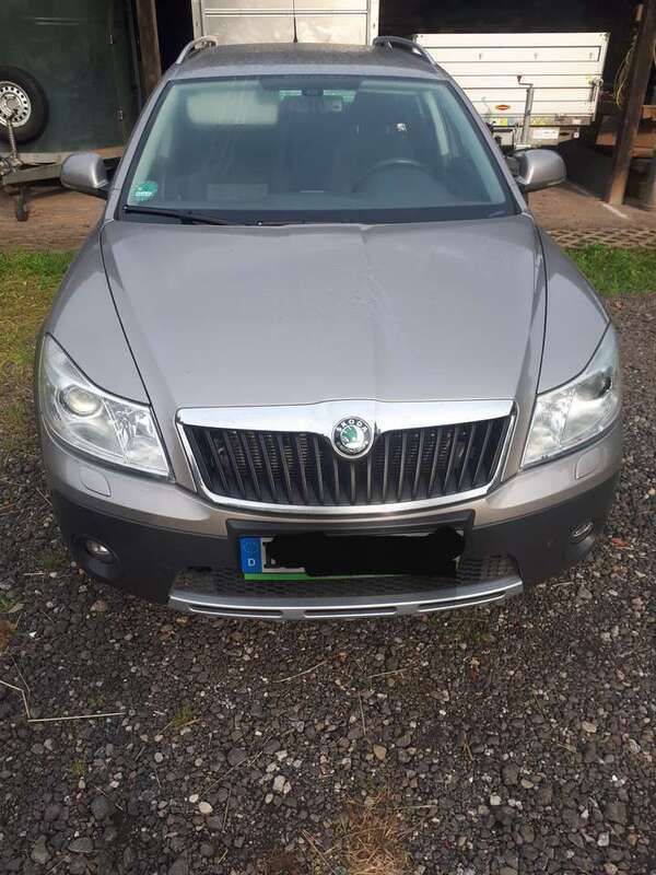 Grau Gebraucht 2010 Skoda Octavia Scout 4x4 Kombi | 6.800 € (Teuer) - Bild 1/4