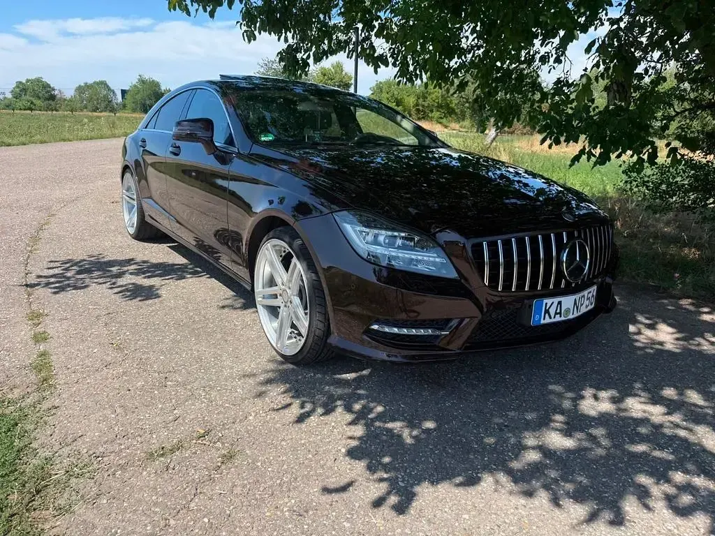 Gebraucht Mercedes CLS500 AMG line 408 PS (300 kW) 2014 Braun Coupé