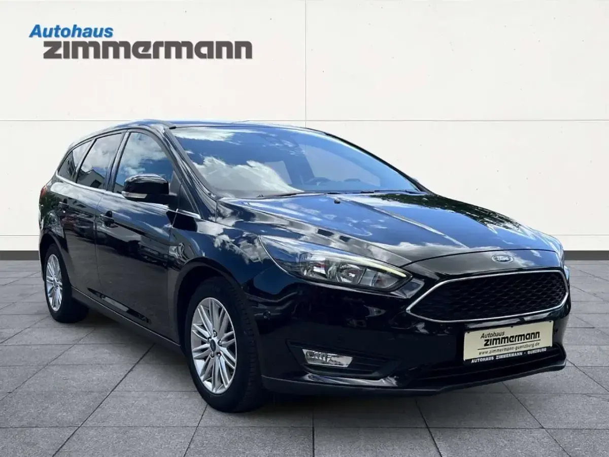 Gebraucht Ford Focus Cool & Connect 125 PS (91 kW) 2018 Iridiumschwarz metallic Kombi