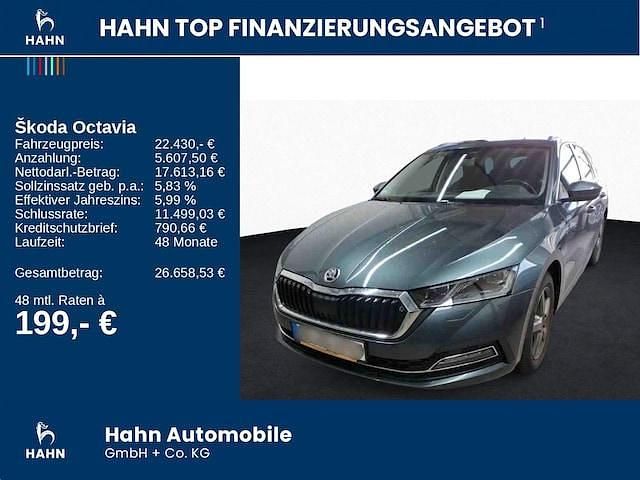 Gebraucht Skoda Octavia Style 150 PS (110 kW) 2021 Grau Kombi