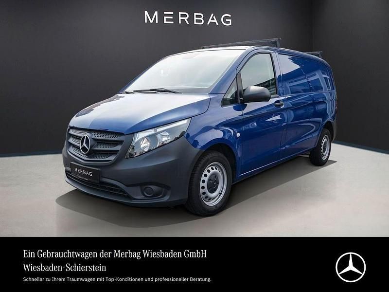Atlantisblau Gebraucht 2021 Mercedes Vito Van / Kleinbus | 19.040 € (Guter Preis) - Bild 1/4
