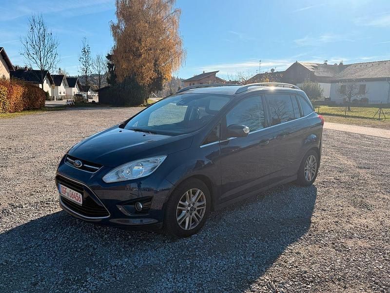 Blau Gebraucht 2013 Ford Grand C-Max Titanium Van / Kleinbus | 1.999 € (Superpreis) - Bild 1/4