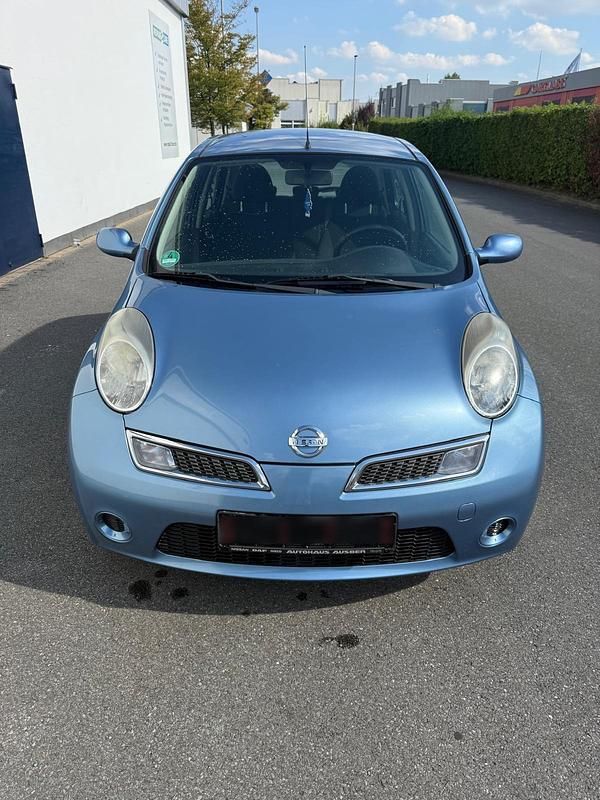 Blau Gebraucht 2009 Nissan Micra Kleinwagen | 3.300 € - Bild 1/4