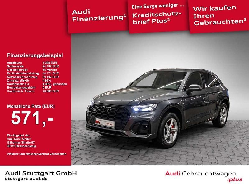 Daytonagrau perleffekt Gebraucht 2022 Audi Q5 S-Line SUV | 43.880 € (Etwas zu teuer) - Bild 1/2