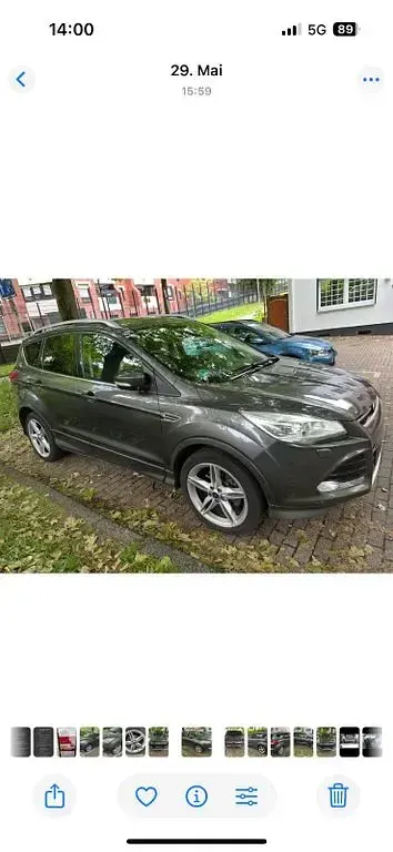 Gebraucht Ford Kuga Individual 179 PS (131 kW) 2015 Grau SUV