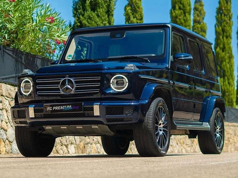 Blau Gebraucht 2022 Mercedes G500 AMG line SUV | 139.000 € (Guter Preis) - Bild 1/4