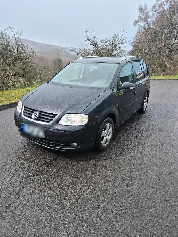 Gebraucht VW Touran 105 PS (77 kW) 2005 Schwarz Van / Kleinbus