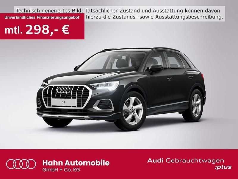 Mythosschwarz metallic Gebraucht 2024 Audi Q3 Advanced SUV | 36.930 € (Fairer Preis) - Bild 1/3