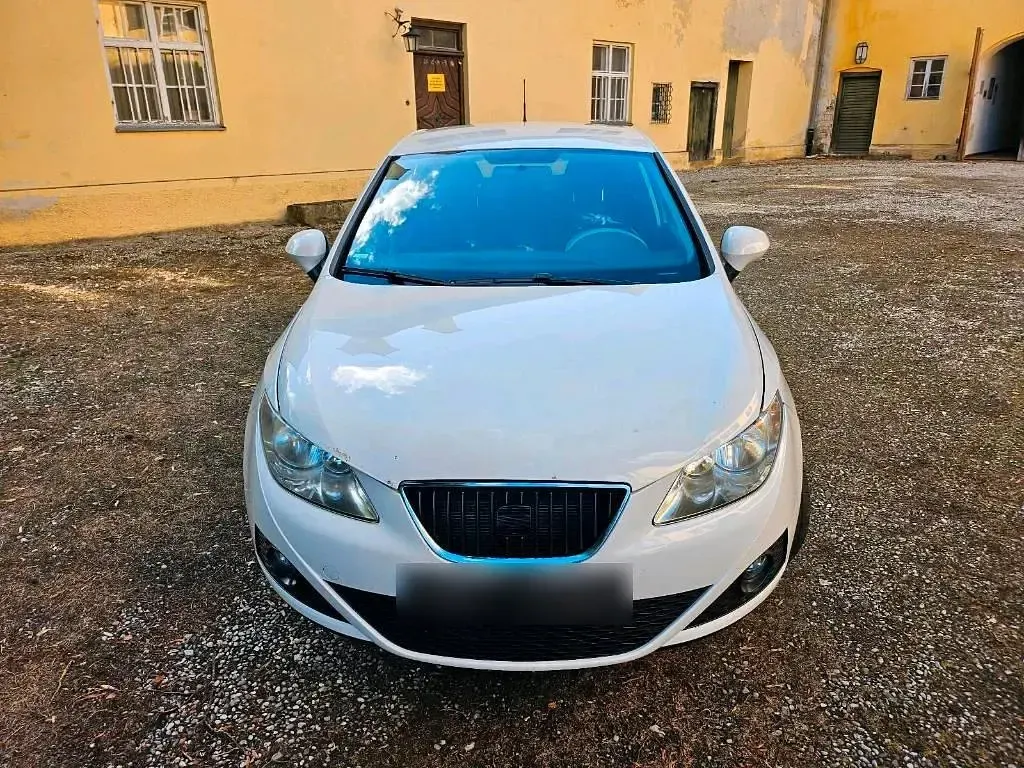 Gebraucht Seat Ibiza 85 PS (62 kW) 2009 Weiß Kleinwagen