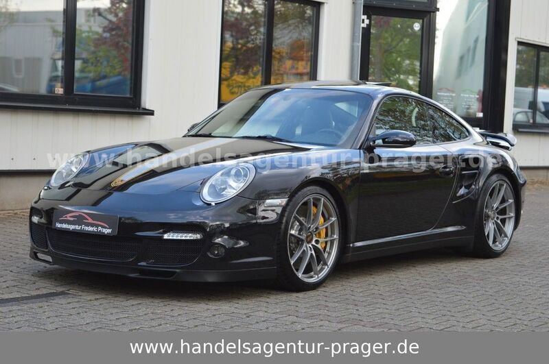 Schwarz Gebraucht 2009 Porsche 911 Turbo Coupé | 99.990 € - Bild 1/4