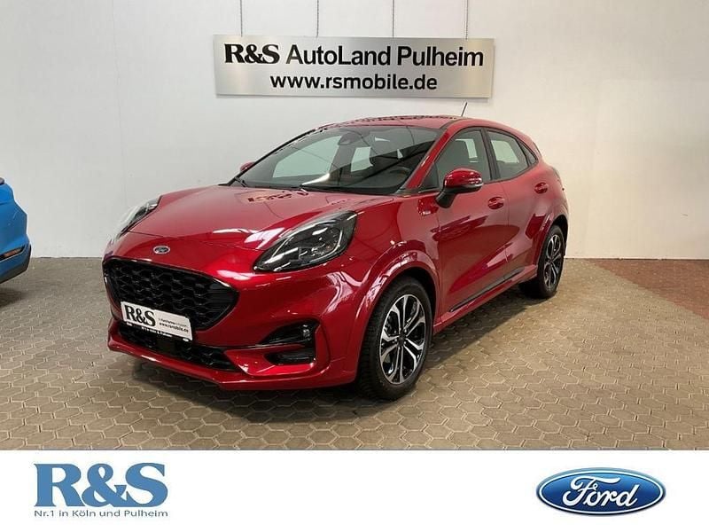 Rot Gebraucht 2022 Ford Puma Gen-E ST-Line SUV | 17.890 € - Bild 1/4