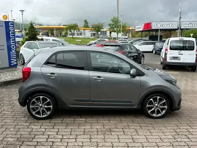 Gebraucht Kia Picanto X-Line 101 PS (74 kW) 2021 Grau Kleinwagen