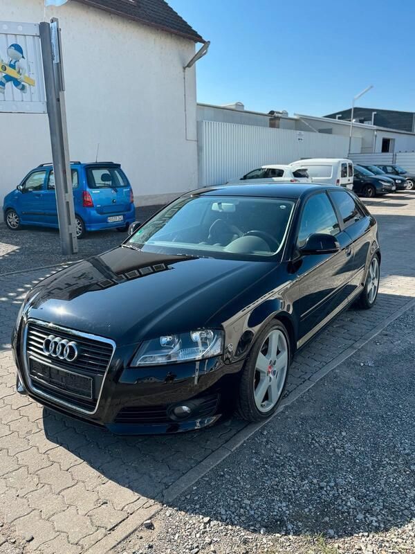 Schwarz Gebraucht 2008 Audi A3 S-Line Coupé | 3.650 € (Guter Preis) - Bild 1/4