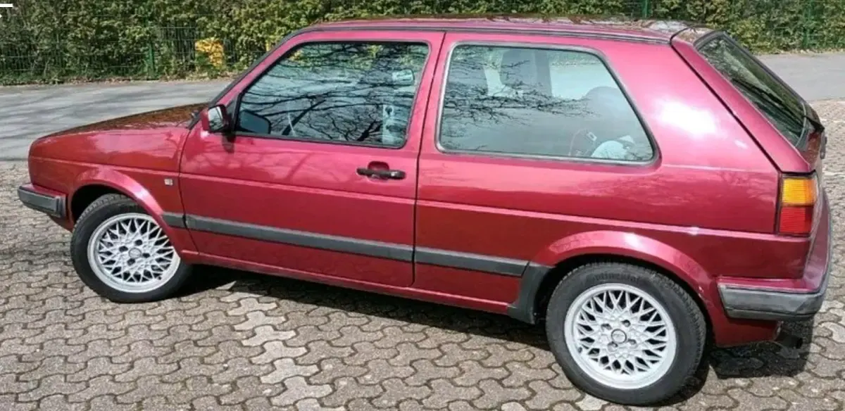 Gebraucht VW Golf II 70 PS (51 kW) 1988 Rot Kleinwagen