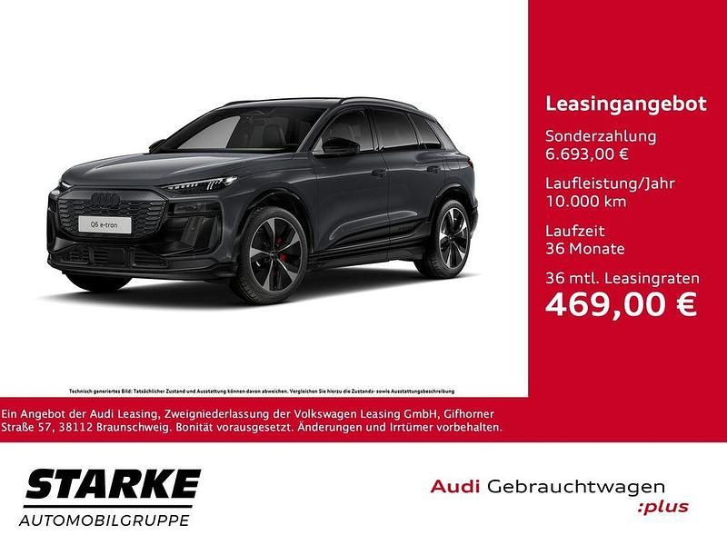 Gebraucht Audi Q6 e-tron Ambiente 284 kW (387 PS) 2024 Magnetgrau SUV