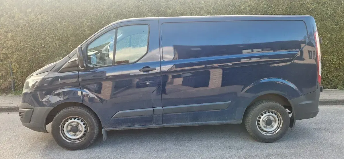 Gebraucht Ford Transit Custom 101 PS (74 kW) 2016 Blau Van / Kleinbus