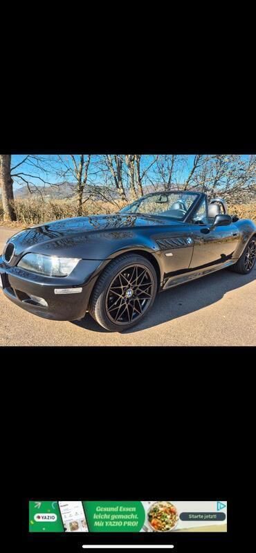 Schwarz Gebraucht 2002 BMW Z3 Cabrio | 8.000 € (Fairer Preis) - Bild 1/4